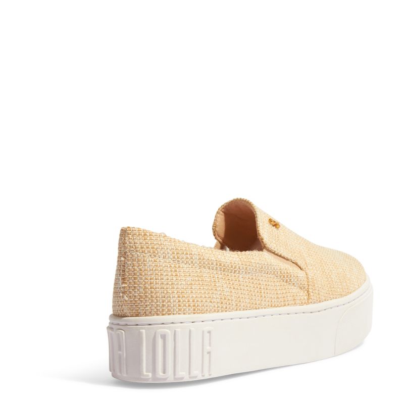 Slip on santa lolla 2024 dourado