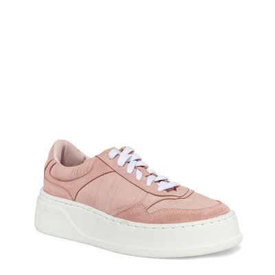 Tênis Couro Camurça Dusty Rosa