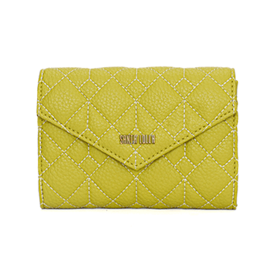 Bolsa Pequena Floater Verde Oliva Alça Metalizada
