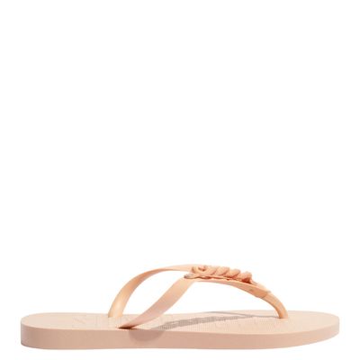 Chinelo Flip Flop Borracha Rosa Claro