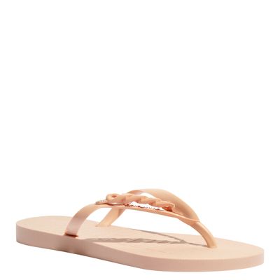 Chinelo Flip Flop Borracha Rosa Claro