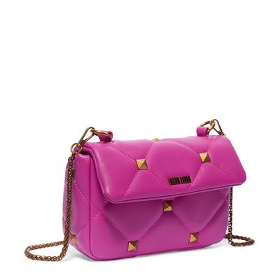 Bolsa Pequena Transversal Soft Rosa Pink Spikes