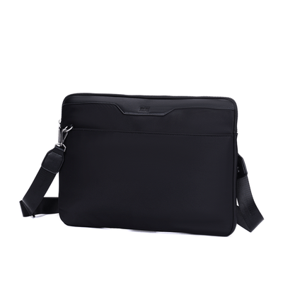 Bolsa Porta Notebook Nylon Preto Transversal