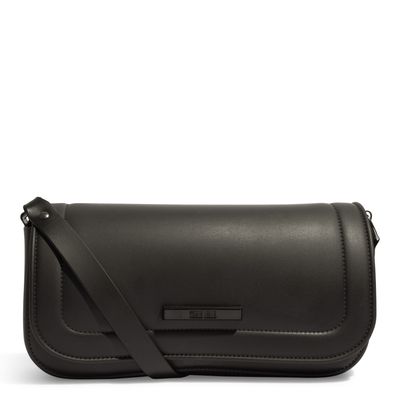 Bolsa Borracha Transversal Preta