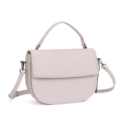 Bolsa Box Off White Alça Transversal Removível
