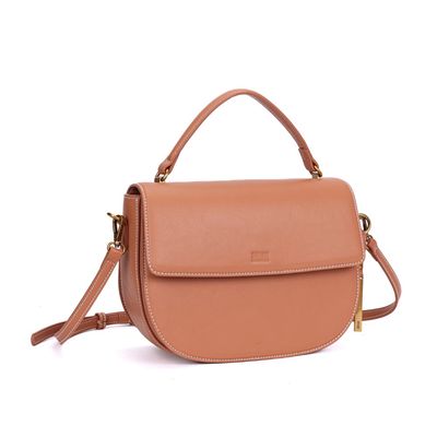 Bolsa Box Caramelo Alça Transversal Removível