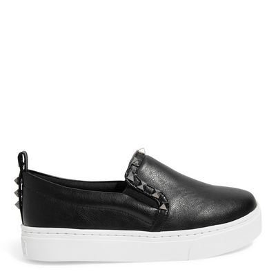 Tênis Slip On Floater Lux Preto Spikes