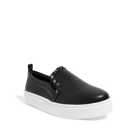 Tênis Slip On Floater Lux Preto Spikes