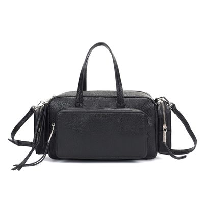 Bolsa Preta Grande Alça De Ombro