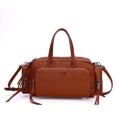 Bolsa Marrom Grande Alça De Ombro