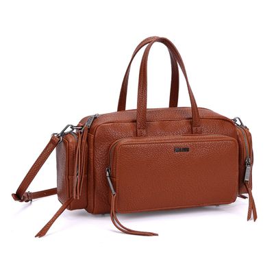 Bolsa Marrom Grande Alça De Ombro