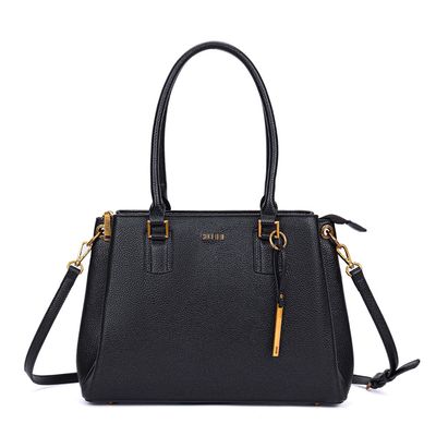 Bolsa Tote Bag Floater Preta Alça Transversal