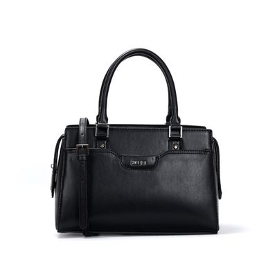 Bolsa Preta Quadrada Alça Tiracolo