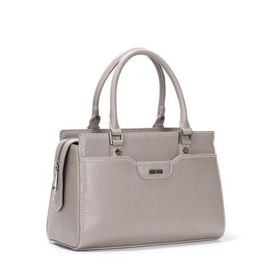 Bolsa Cinza Quadrada Alça Tiracolo