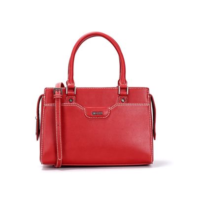 Bolsa Vermelha Quadrada Alça Tiracolo