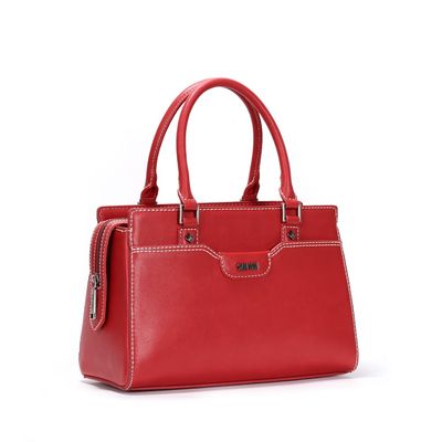 Bolsa Vermelha Quadrada Alça Tiracolo