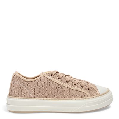 Tênis Flat Knit Bege