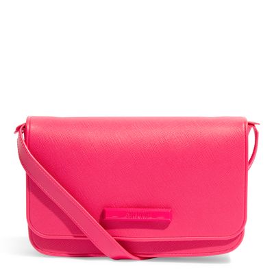 Bolsa borracha rosa fuscia