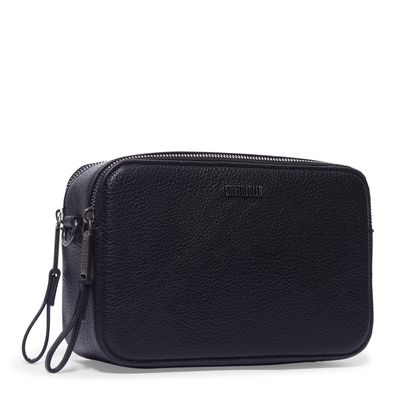 Bolsa Preta Quadrada Tiracolo Alça Removível