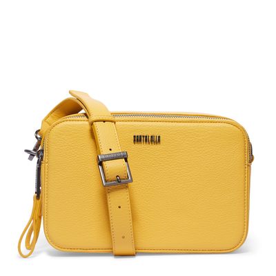 Bolsa Amarela Quadrada Tiracolo Alça Removível