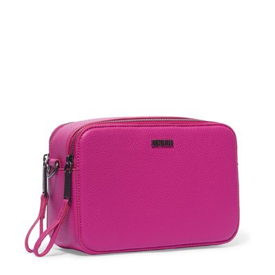 Bolsa Rosa Pink Quadrada Tiracolo Alça Removível