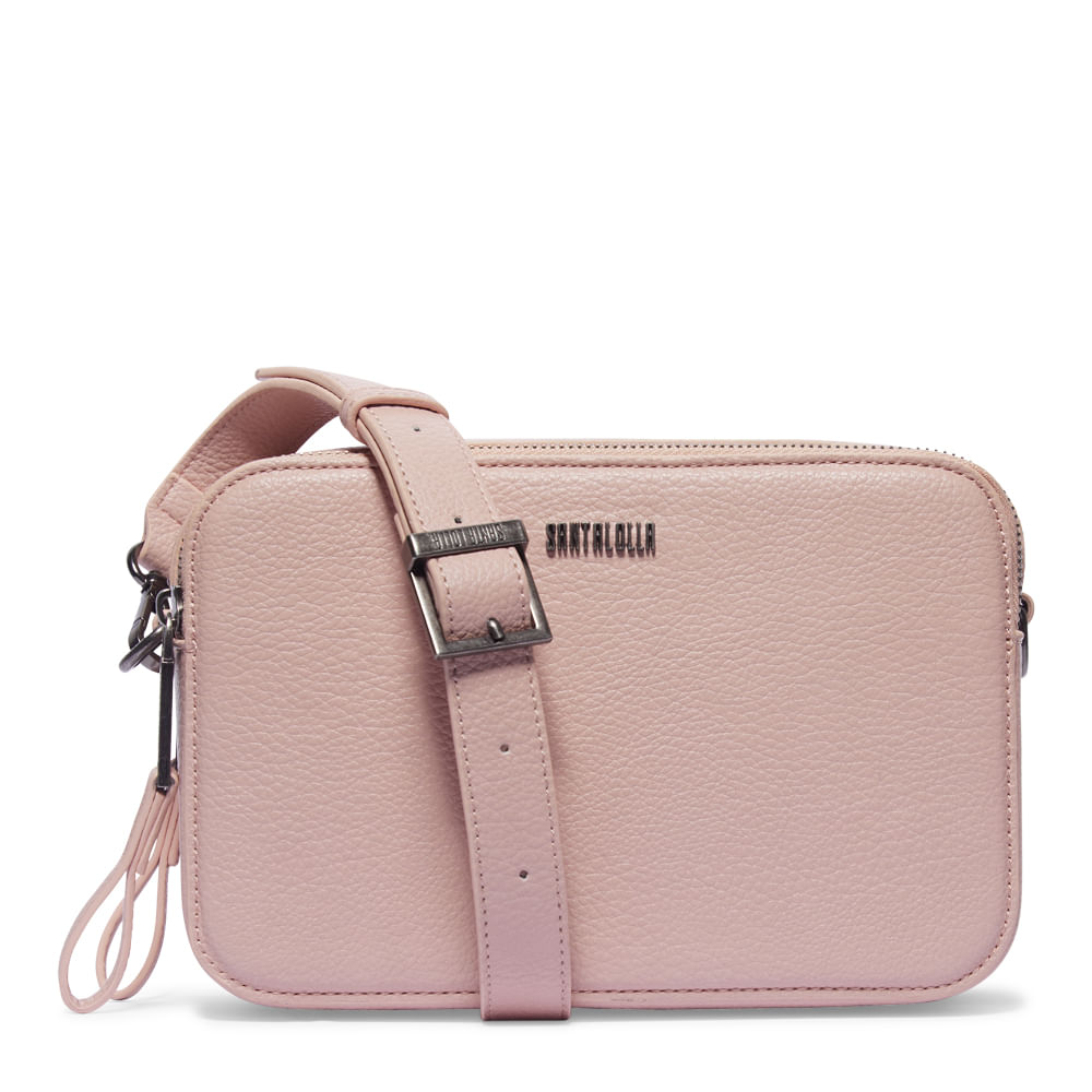 Bolsa Rose Quadrada Tiracolo Alça Removível - Santa Lolla