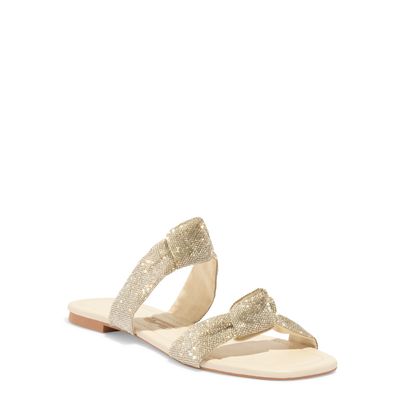 Rasteira Napa Soft Off White Brilho