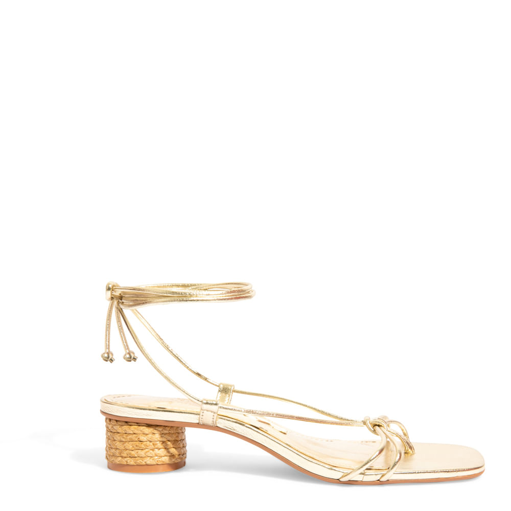 Sandália Santa SandÃ¡lia Santa Lolla Anabela Corda Sandalia Corda