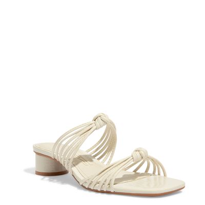 Mule Verniz Glossy Off White