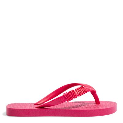 Chinelo Flip Flop Infantil Borracha Rosa Fúcsia