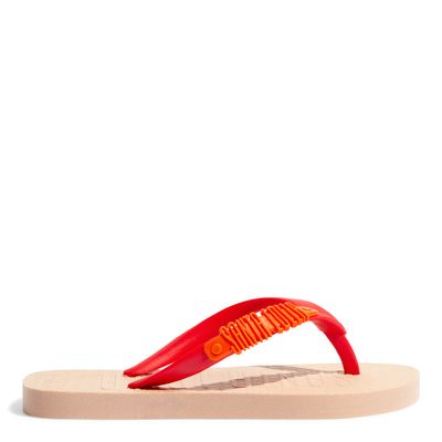 Chinelo Flip Flop Infantil Borracha Rosa