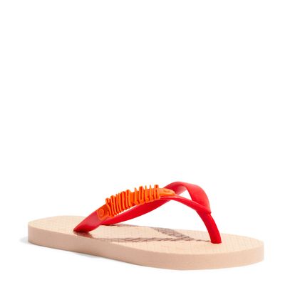 Chinelo Flip Flop Infantil Borracha Rosa
