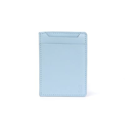 Porta Cartão Pequeno Atanado Azul