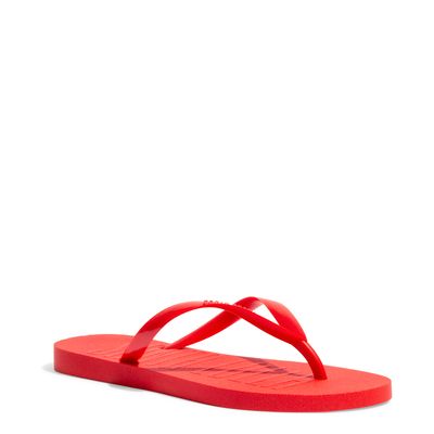 Chinelo Flip Flop Borracha Vermelho