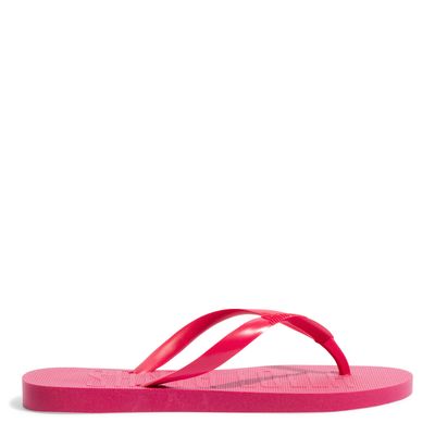 Chinelo Flip Flop Borracha Rosa Fúcsia