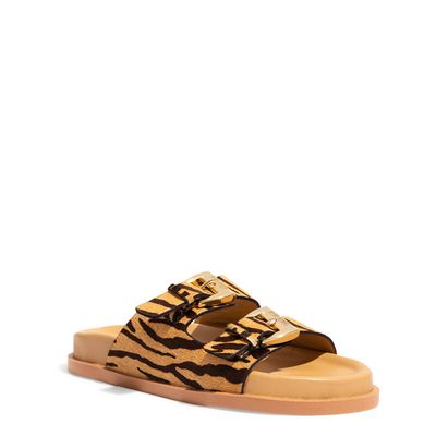 Papete Couro Animal Print Tigre