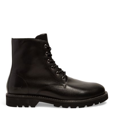 Bota Coturno Cano Curto Cadarço Preto