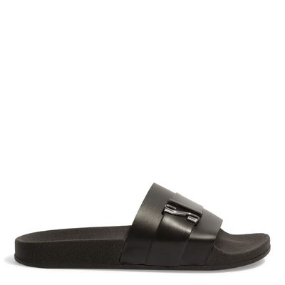 Chinelo Slide Borracha Preto