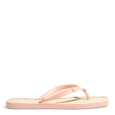 Chinelo Flip Flop Borracha Rosa Nude