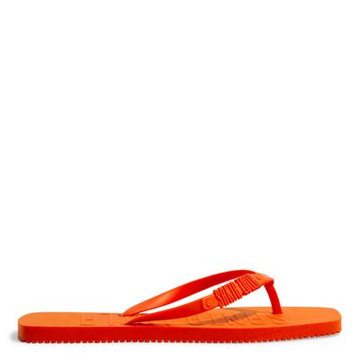 Chinelo Flip Flop Borracha Laranja