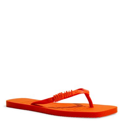 Chinelo Flip Flop Borracha Laranja