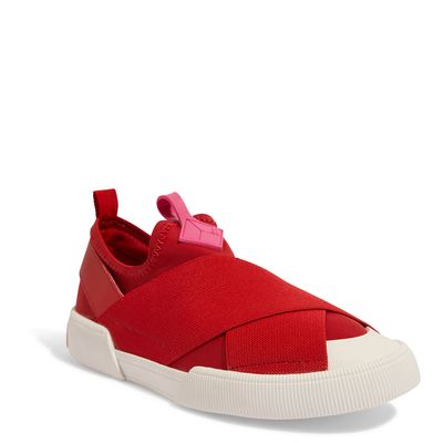 Tênis Lycra Vermelho Cereja Elástico