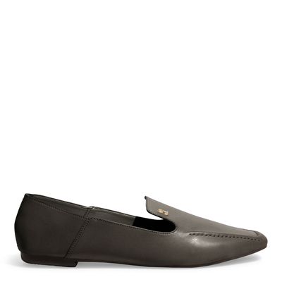 Sapato Mocassim Couro Confort Preto