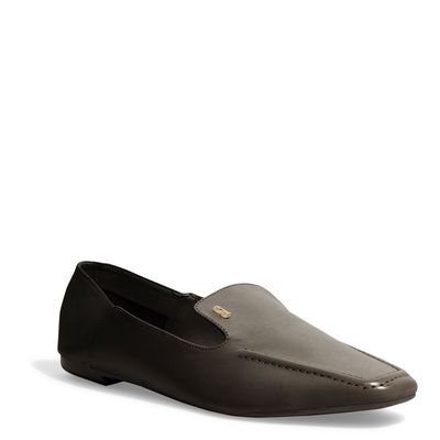 Sapato Mocassim Couro Confort Preto