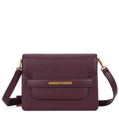Bolsa Tiracolo Vermelho Bordô Alça Removível