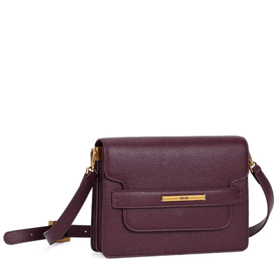 Bolsa Tiracolo Vermelho Bordô Alça Removível