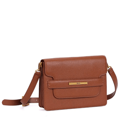 Bolsa Tiracolo Marrom Alça Removível