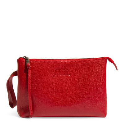 Clutch Couro Floater Vermelho - Linha Genuine Leather