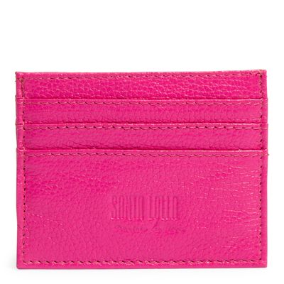 Porta Cartão Couro Floater Pink