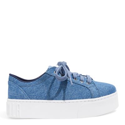 Tênis Flatform Jeans Azul Tijuca